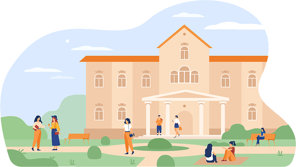 Estudiantes en programa internacional de bachillerato en Canadá